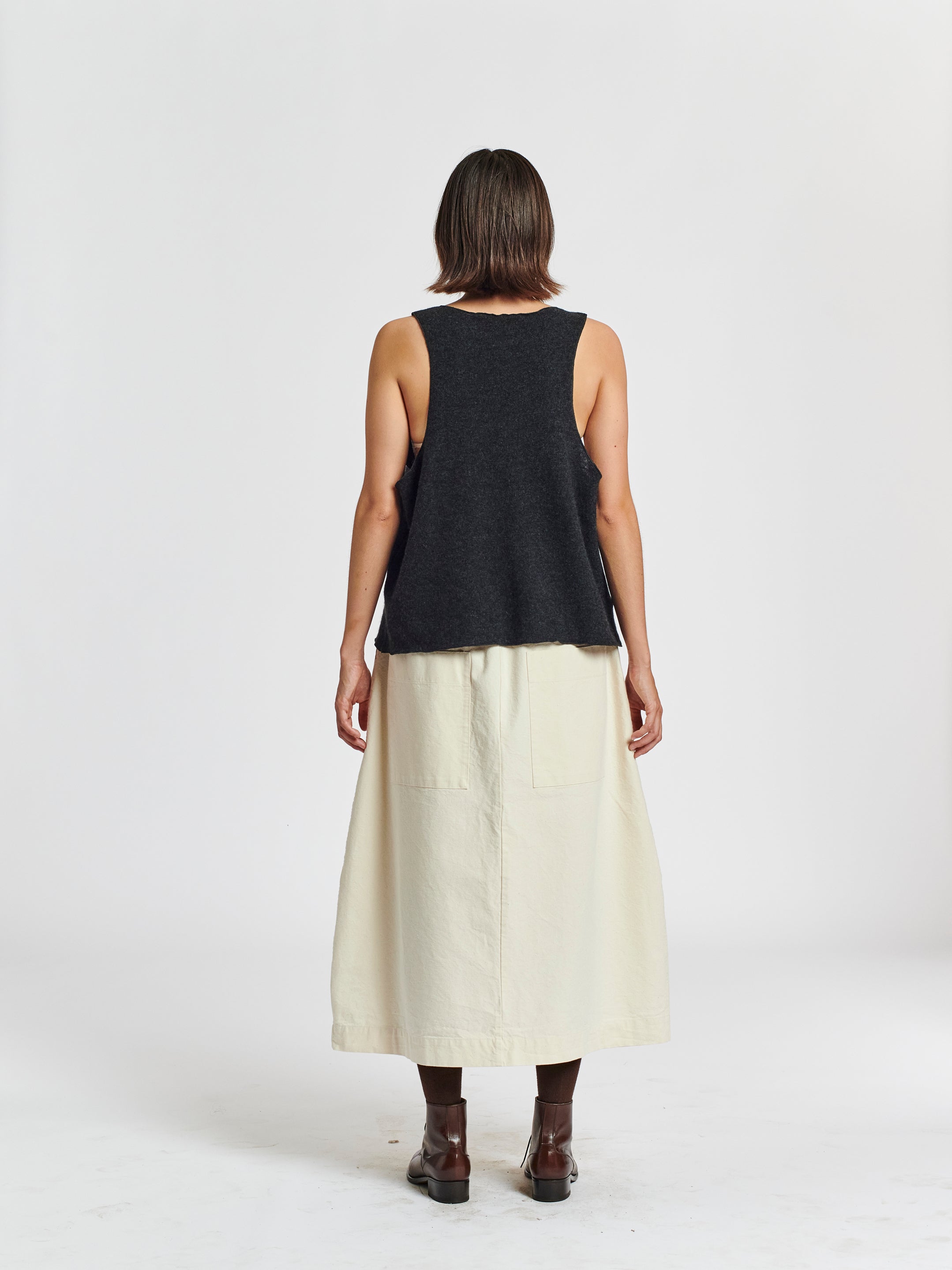 cashmere vest