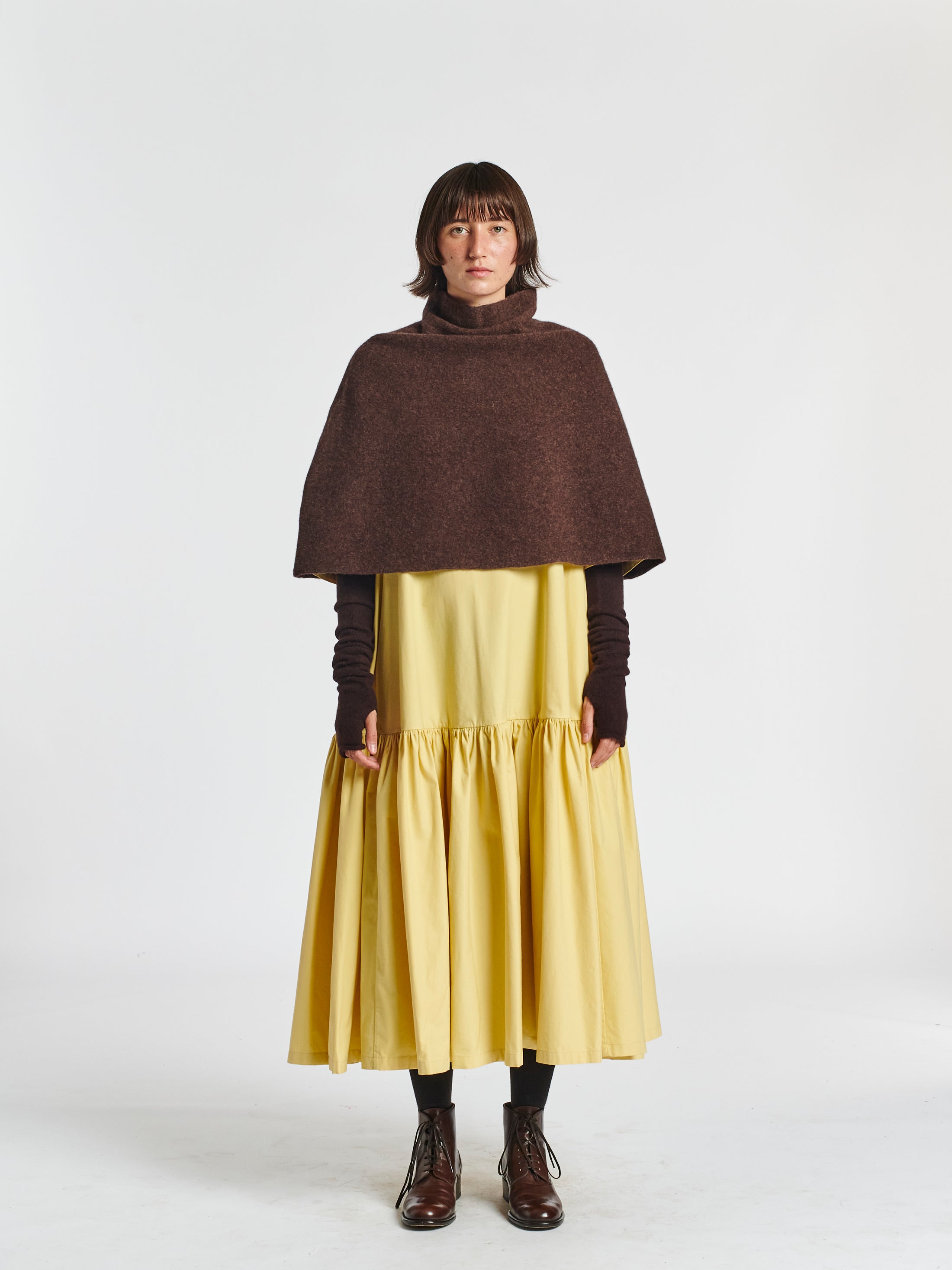 half neck poncho