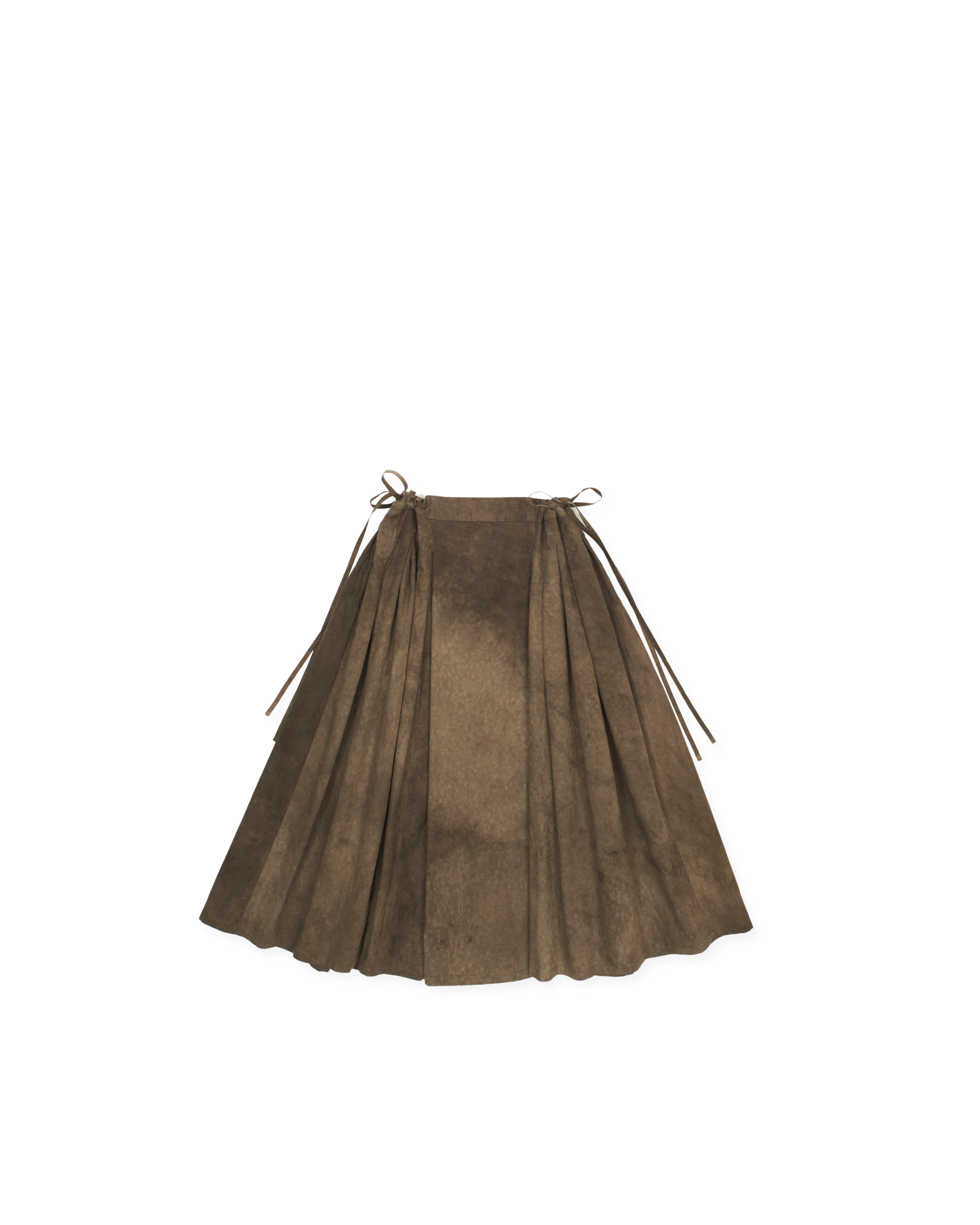 drawstring skirt