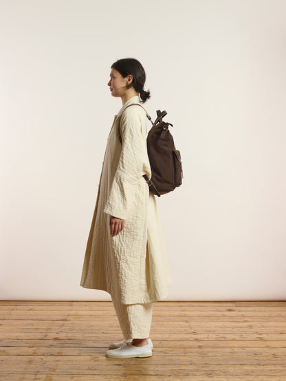 classic suede rucksack