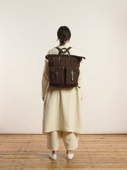 classic suede rucksack