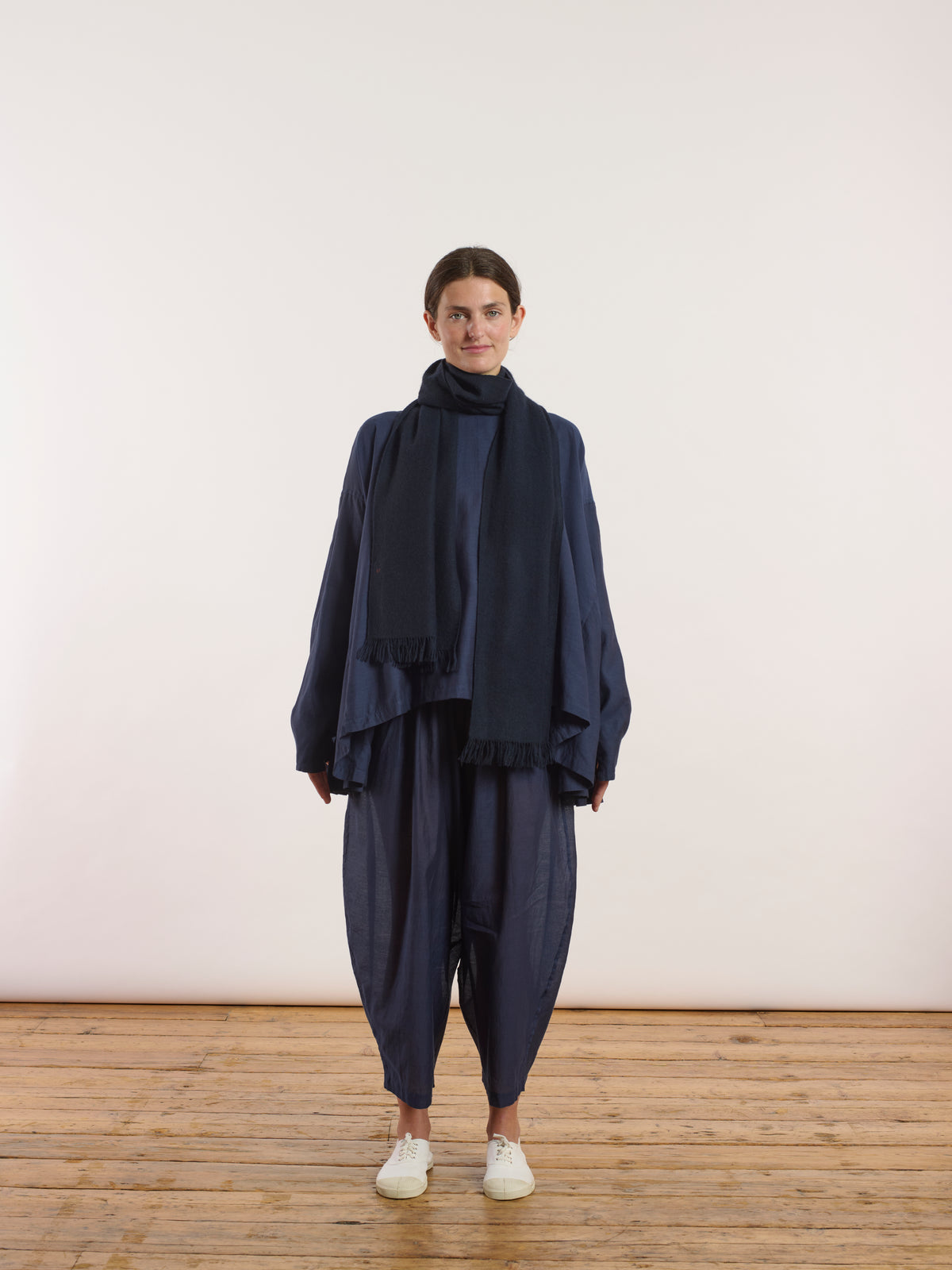 two-tone twill scarf