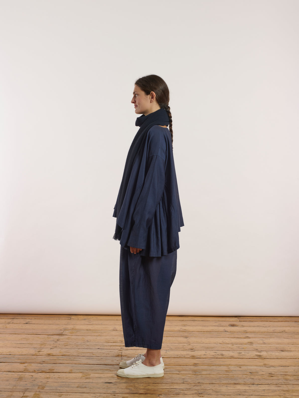 two-tone twill scarf