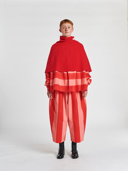 half neck poncho
