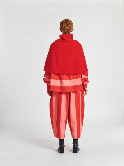 half neck poncho