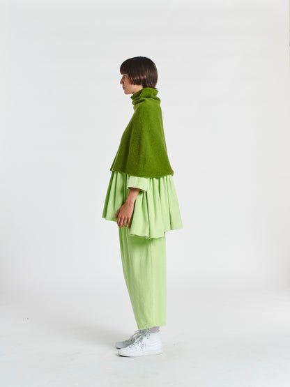 half neck poncho
