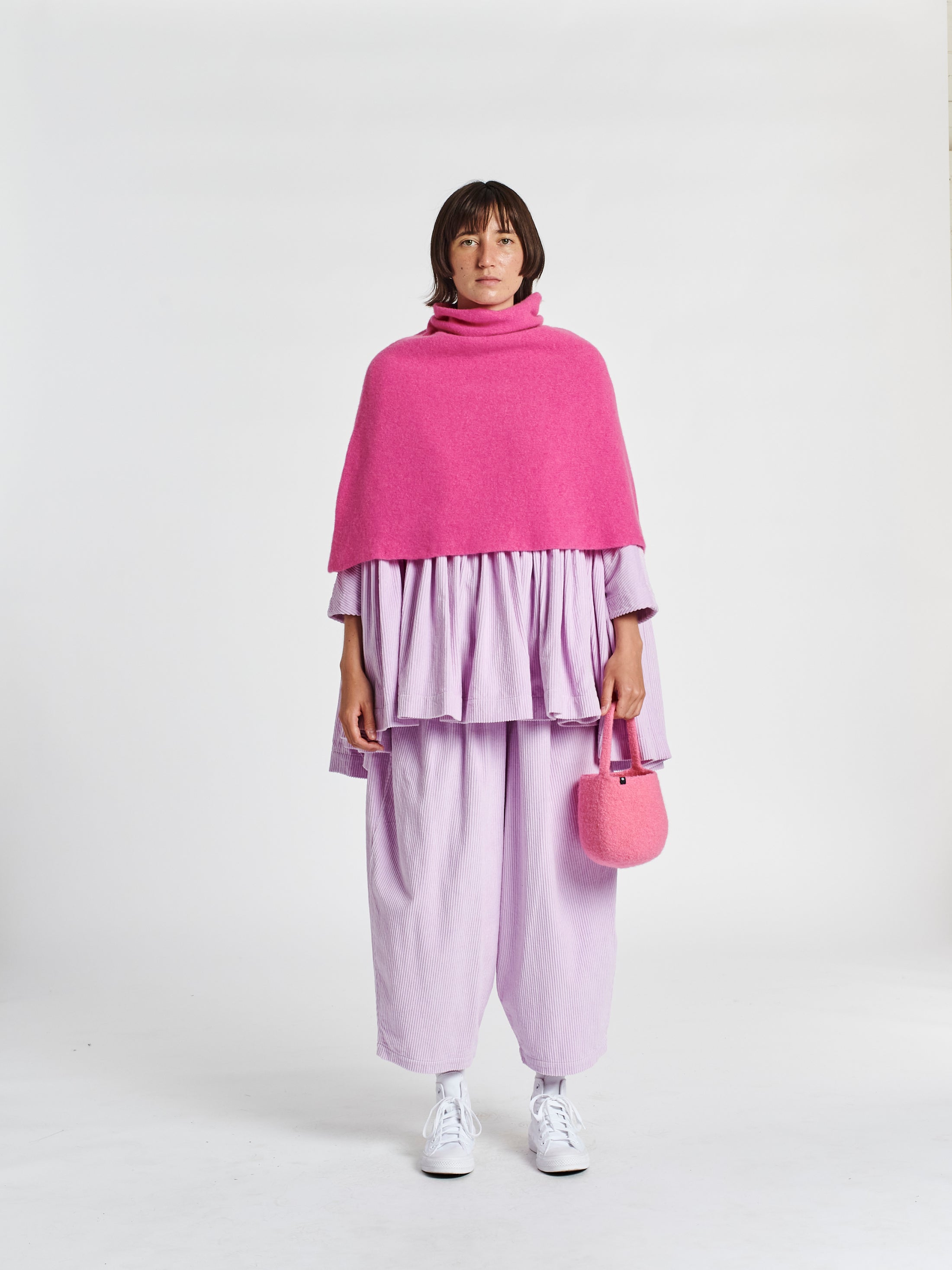 half neck poncho