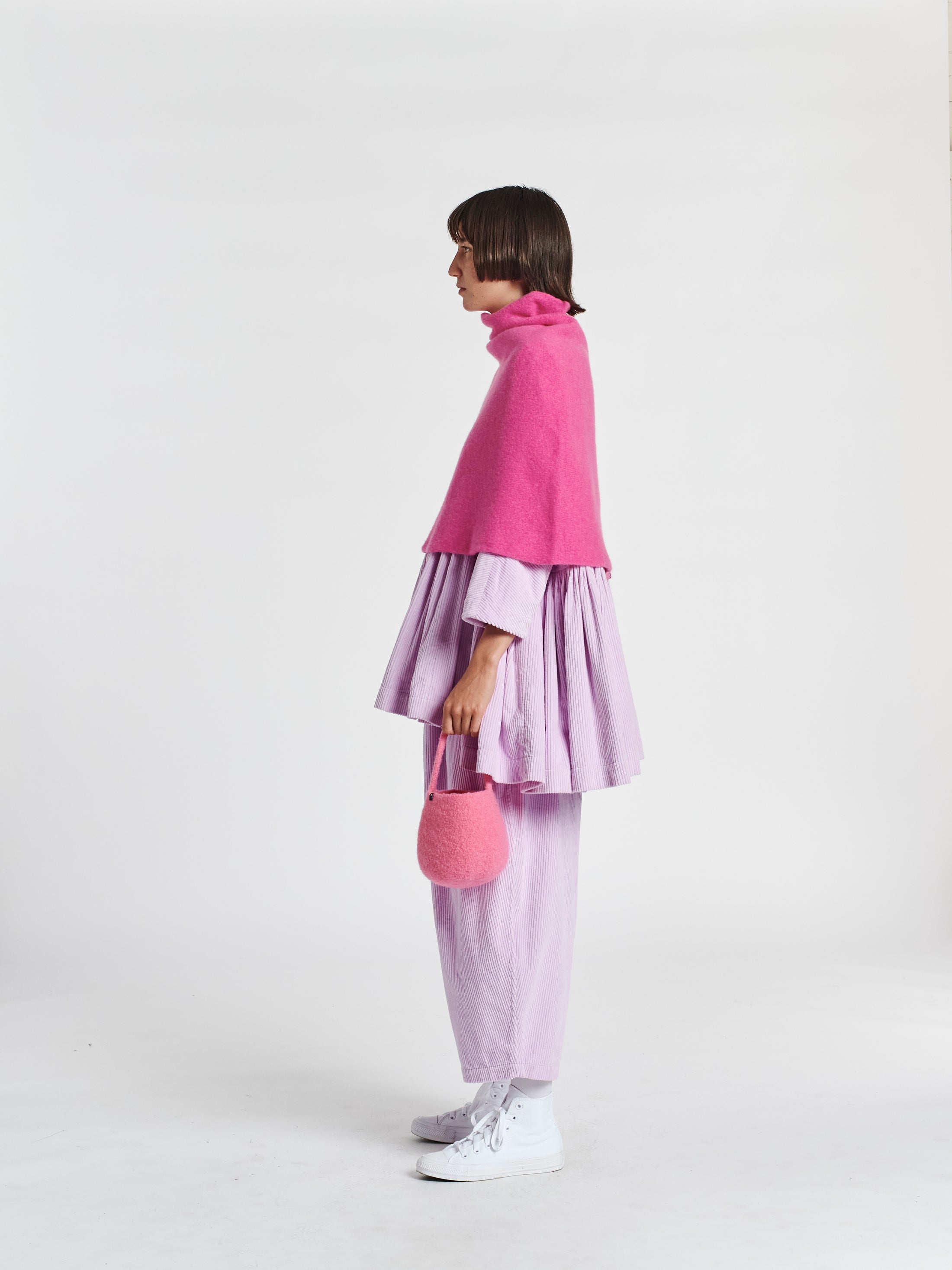 half neck poncho