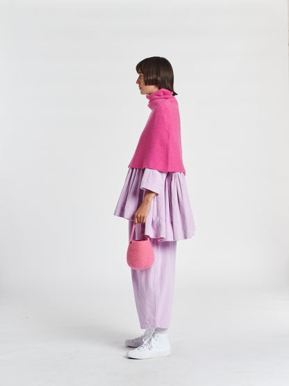 half neck poncho