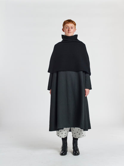 half neck poncho