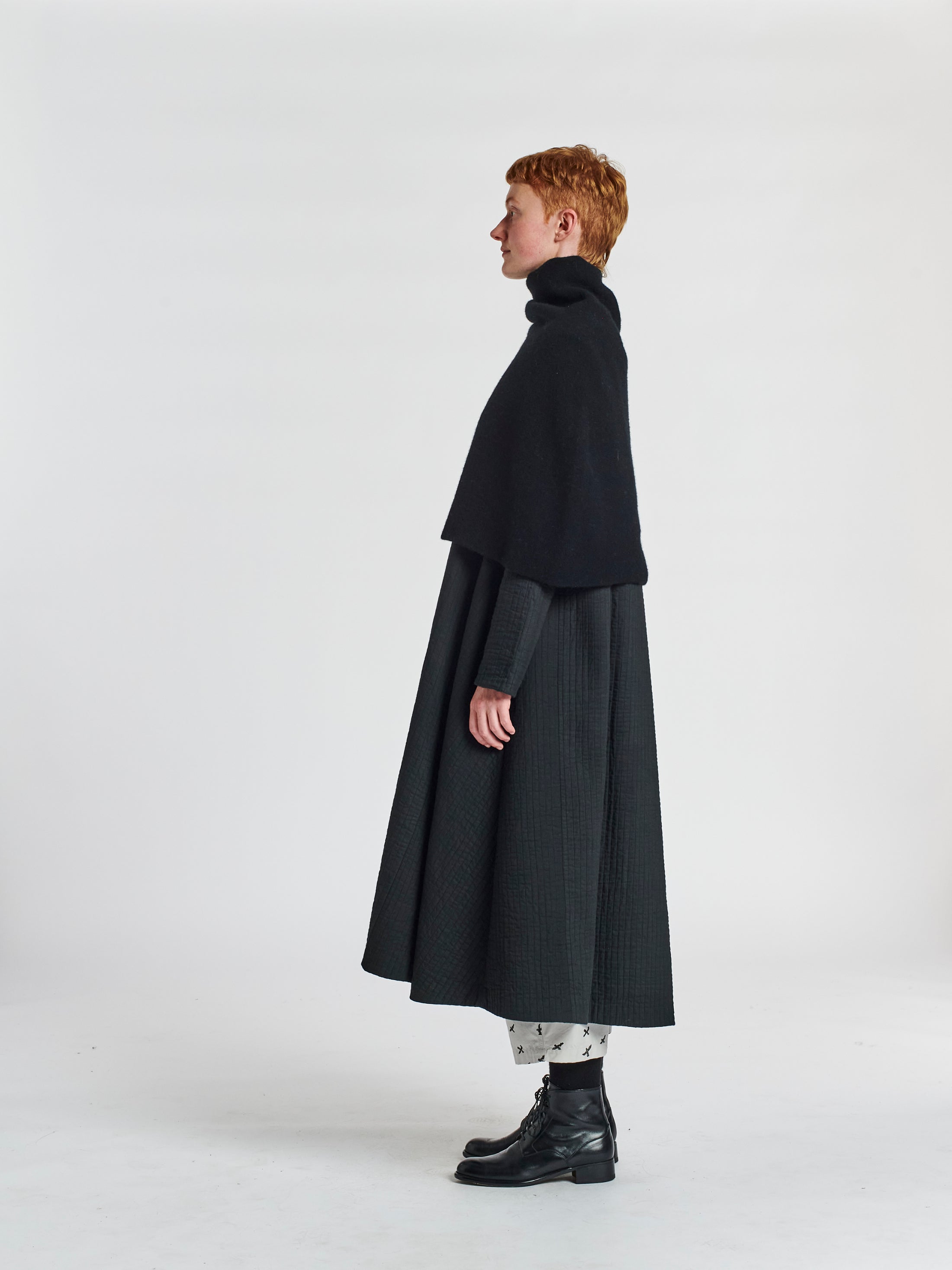 half neck poncho