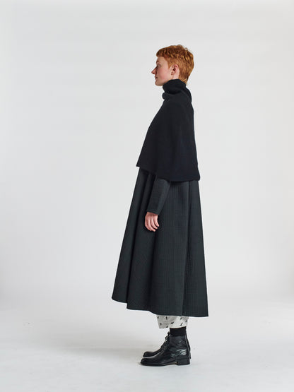half neck poncho