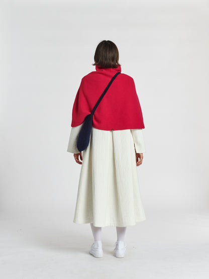 half neck poncho