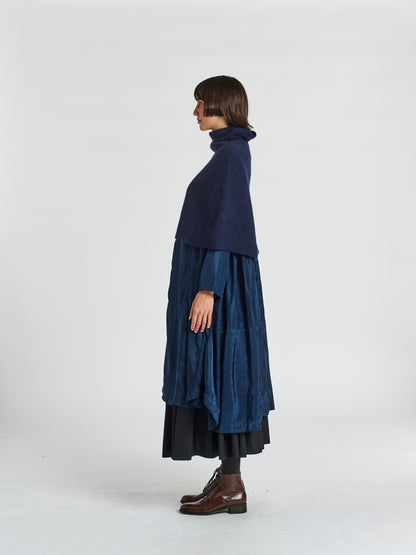 half neck poncho