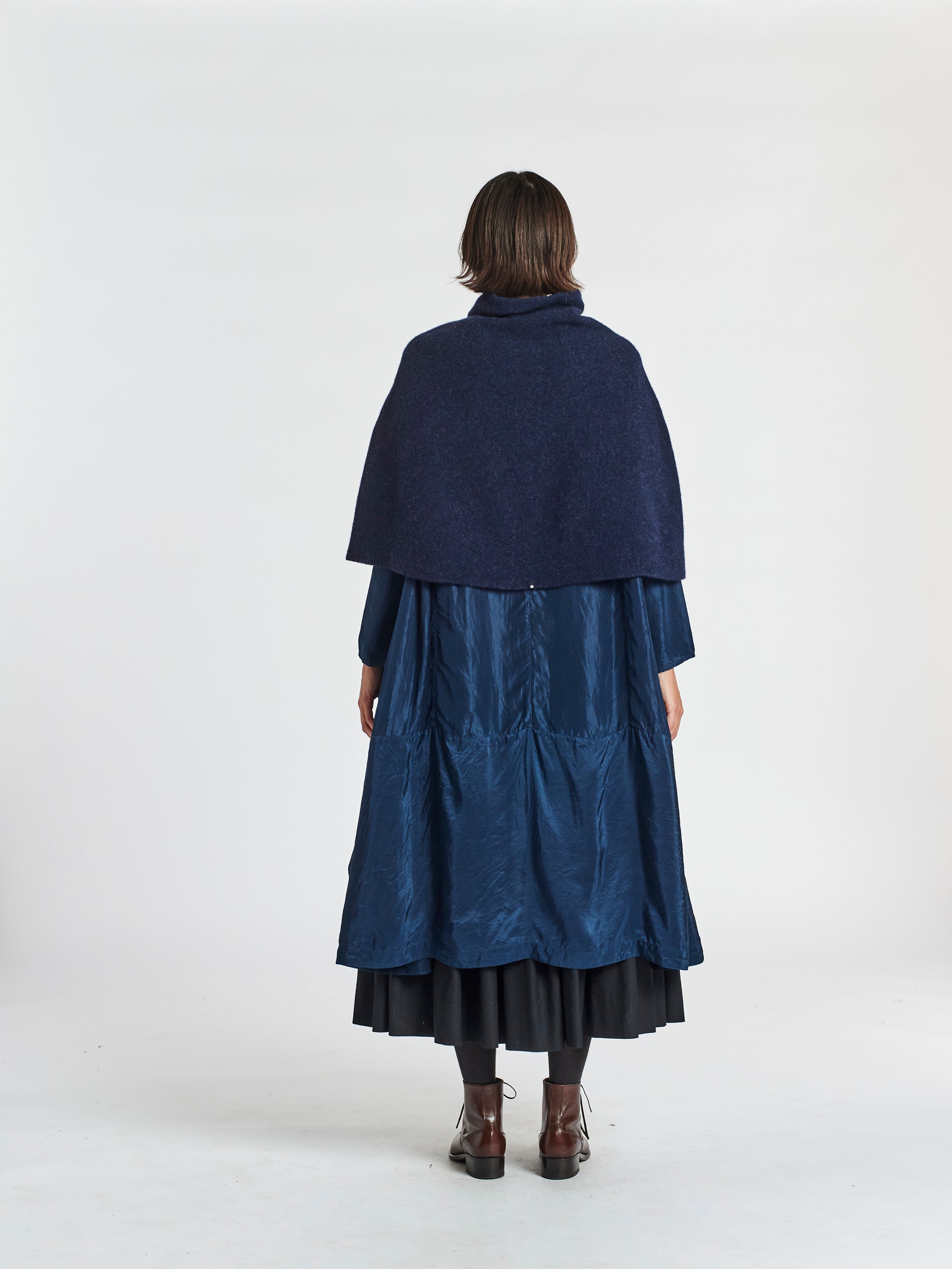 half neck poncho
