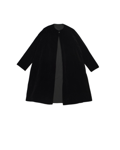 single button coat