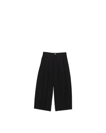 double pleat trousers