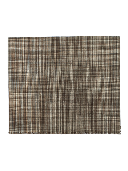 natural handspun blanket