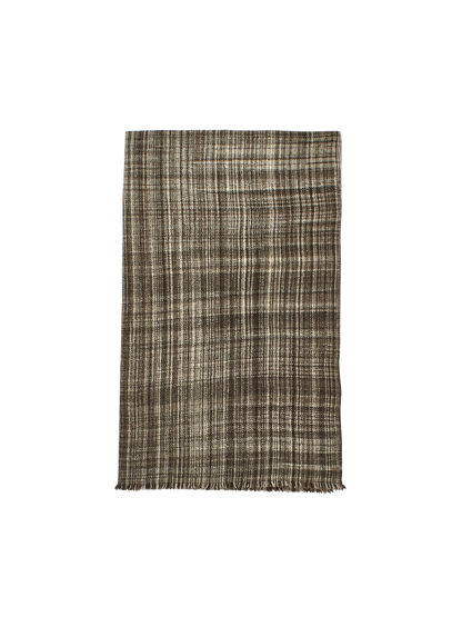 natural handspun blanket