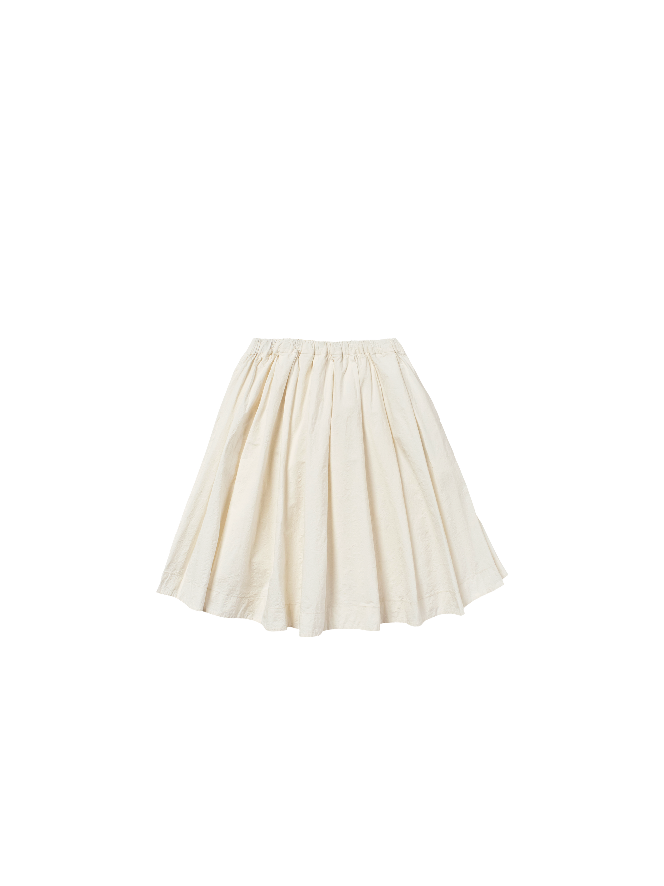 wrinkled skirt