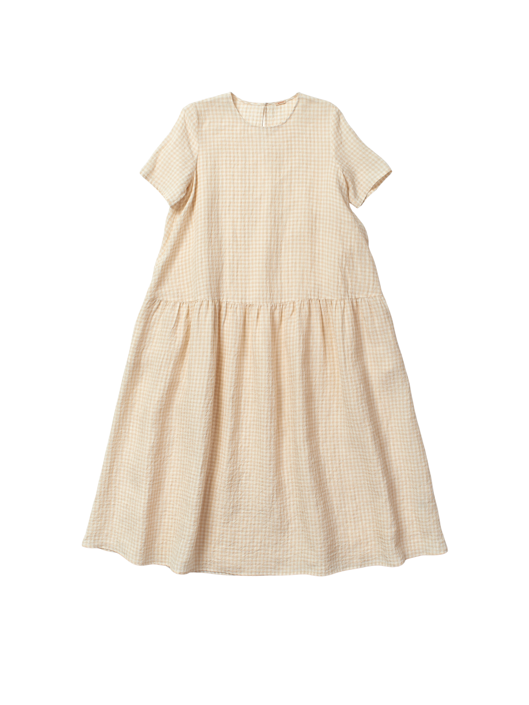 fine check dress