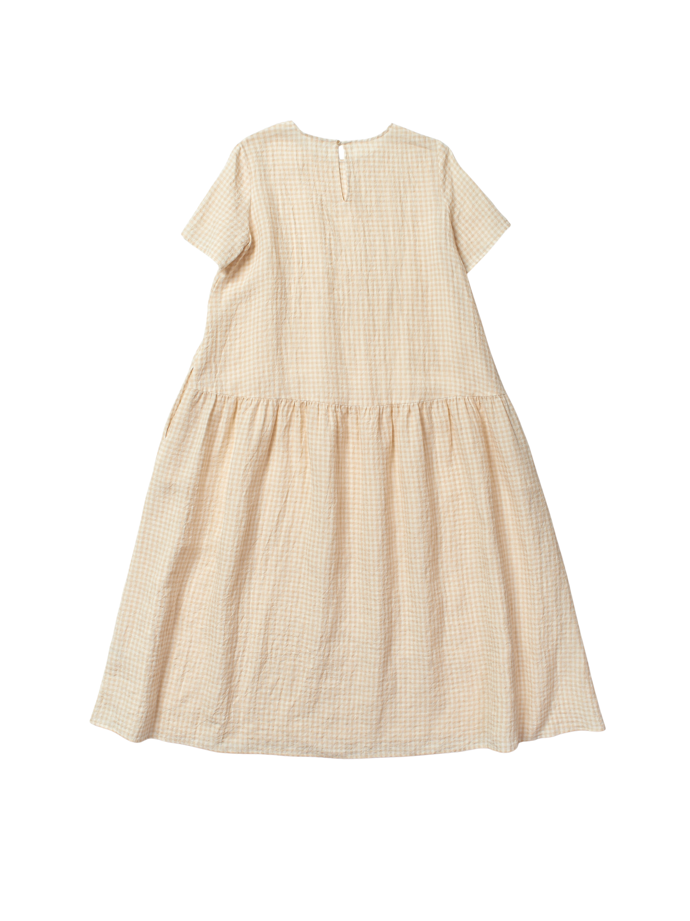 fine check dress