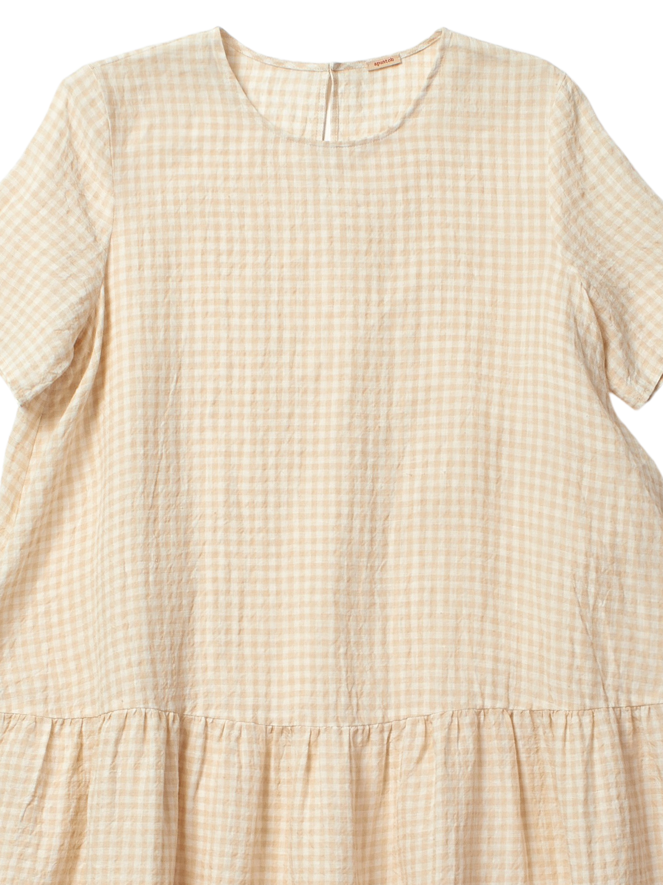 fine check dress