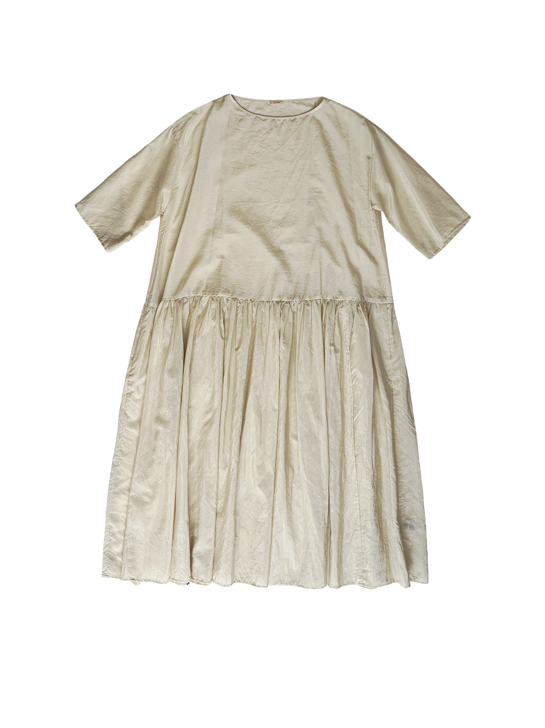 gathered dress