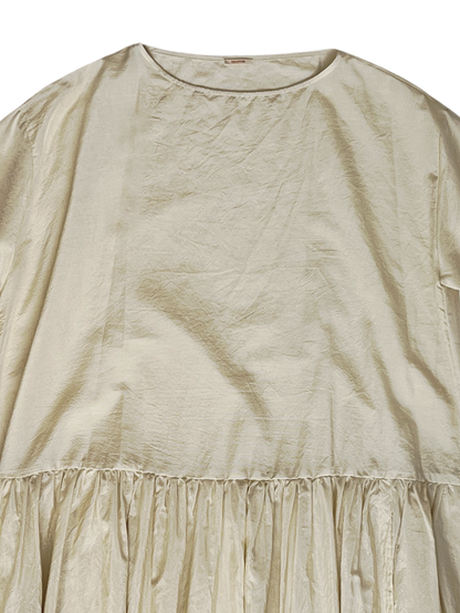 gathered dress