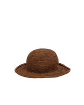 rolled brim hat