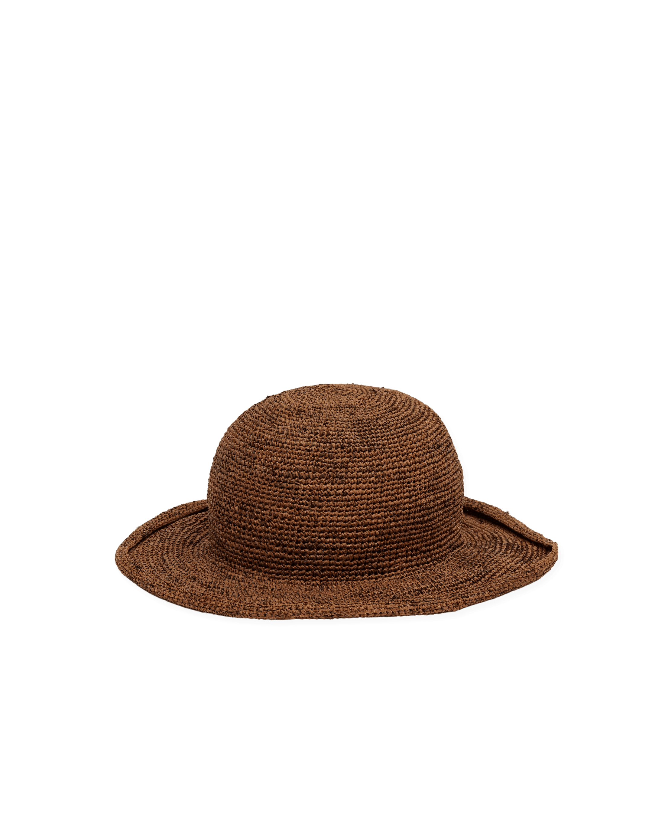 rolled brim hat