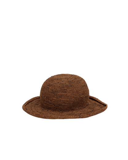 rolled brim hat