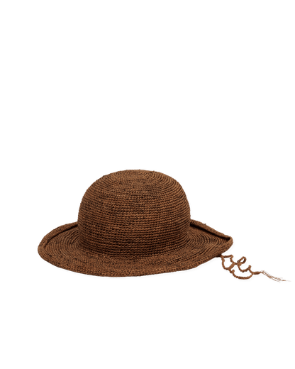 rolled brim hat