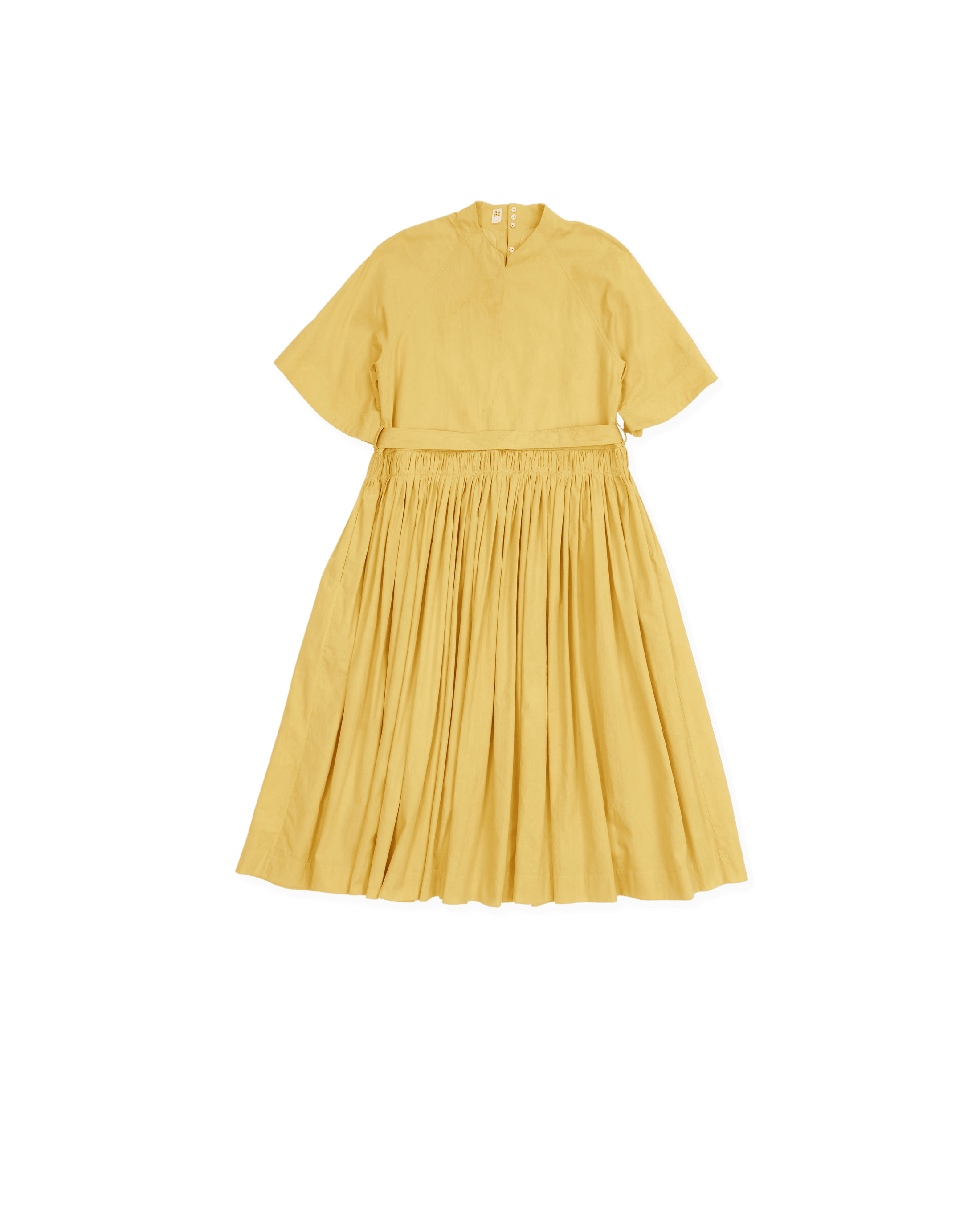 raglan gathered dress