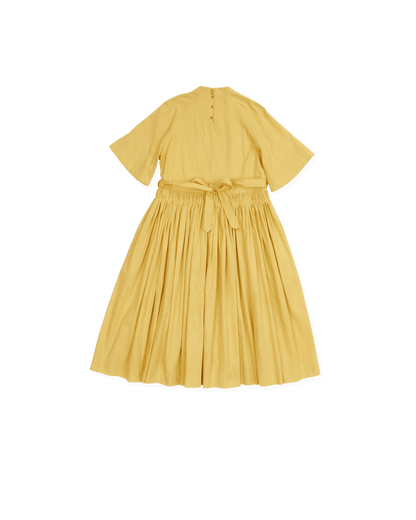raglan gathered dress