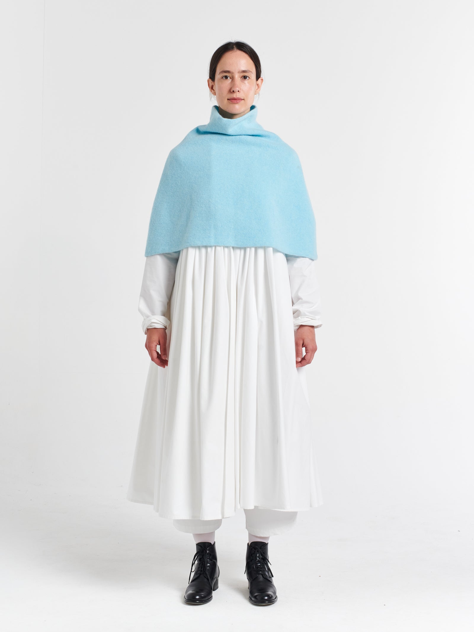 half neck poncho – egg trading
