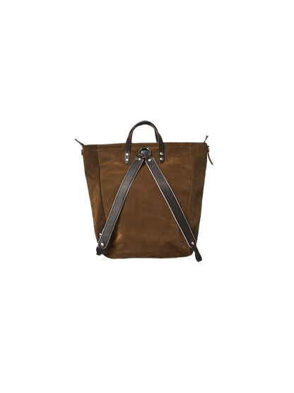 classic suede rucksack
