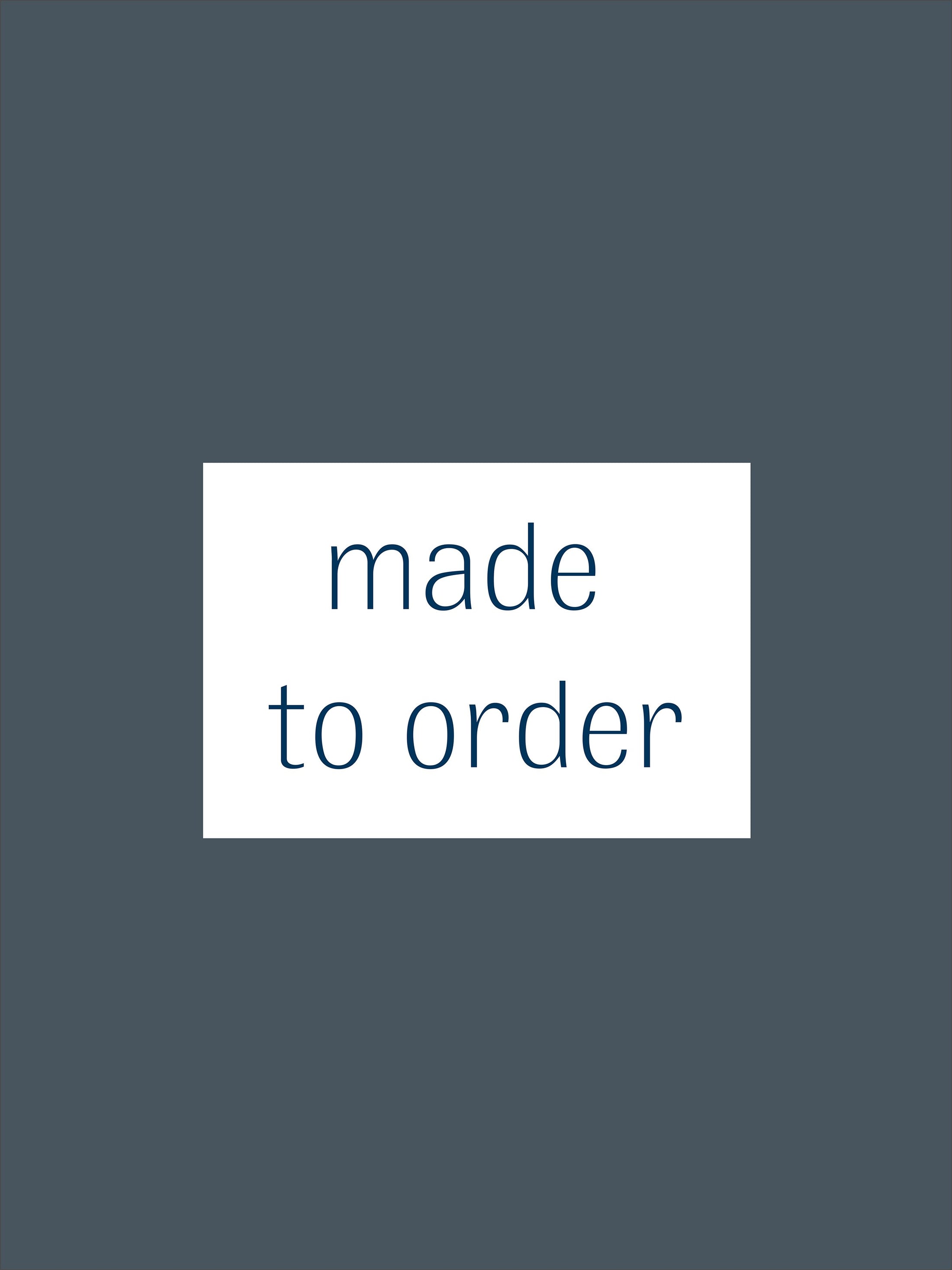 cuffs - made to order